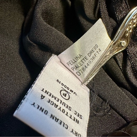 NWT Diane Von Furstenberg ‘Pellina Pialette’ Brown Tortoise Sequin Sheath Dress - Picture 16 of 16